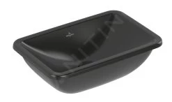 Villeroy & Boch Loop&Friends - Onderbouw Wastafel, 450x280 Mm, Zonder Overloop, CeramicPlus, Ebony 4A5601S5 -Modern Badkamer Verkoop 821255399bd1546d734eff6a