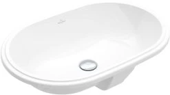 Villeroy & Boch Architectura - Onderbouw Wastafel, 570x375 Mm, Zonder Overloop, Alpine Wit 5A766101