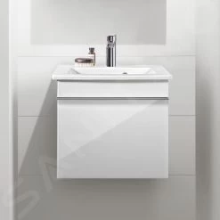 Villeroy & Boch Venticello - Wastafelonderkast, 466x420x425 Mm, 1 Lade, Glossy White A93101DH -Modern Badkamer Verkoop 886640163249fc0c26a07d26