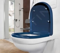 Villeroy & Boch ViCare - WC-zitting, SoftClose, QuickRelease, AntiBac, Blauw 9M67S1P1 -Modern Badkamer Verkoop 8d569dfdba33ff7891e1c911 1