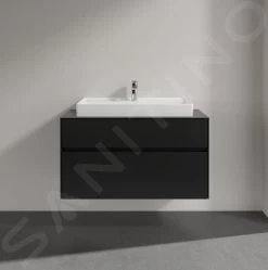 Villeroy & Boch Collaro - Wastafelkast, 1000x548x500 Mm, 2 Laden, Mat Zwart C02000PD 17 Villeroy & Boch Collaro - Wastafelkast, 1000x548x500 Mm, 2 Laden, Mat Zwart C02000PD -Modern Badkamer Verkoop 8e2b191e9041d117033adb7d