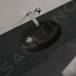 Villeroy & Boch Loop&Friends - Onderbouw Wastafel, 560x380 Mm, Met Overloop, CeramicPlus, Ebony 4A5500S5 -Modern Badkamer Verkoop 918eaaa815d2a410720b9cbf