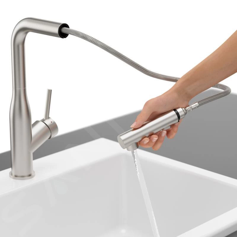 Villeroy & Boch Subway Style Shower - Keukenkraan Met Uittrekbare Sproeikop, Antraciet 92850005 7 Villeroy & Boch Subway Style Shower - Keukenkraan Met Uittrekbare Sproeikop, Antraciet 92850005 - Afbeelding 5