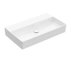 Villeroy & Boch Memento 2.0 - Meubelwastafel 800x470 Mm, Zonder Overloop, Zonder Kraangat, Alpine Wit 4A228F01