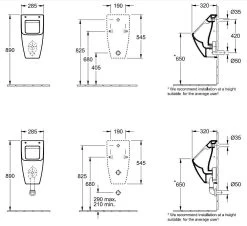 Villeroy & Boch Venticello - Urinoir Zonder Deksel, 285x545x315 Mm, CeramicPlus, Alpine Wit 5504R0R1 8 Villeroy & Boch Venticello - Urinoir Zonder Deksel, 285x545x315 Mm, CeramicPlus, Alpine Wit 5504R0R1 -Modern Badkamer Verkoop 99f9bd8b1cfd9ccde6232fd9 1