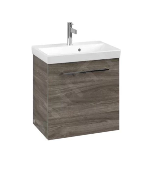 Villeroy & Boch Avento - Wastafelonderkast, 530x514x352 Mm, 1 Deur, Stone Oak A88800RK 3 Villeroy & Boch Avento - Wastafelonderkast, 530x514x352 Mm, 1 Deur, Stone Oak A88800RK