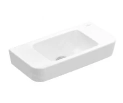 Villeroy & Boch O.novo - Fontein Compact 500x250 Mm, Zonder Overloop, Zonder Kraangat, Alpine Wit 43425301