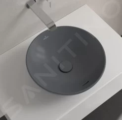 Villeroy & Boch Loop&Friends - Opzetwastafel, Diameter 420 Mm, Met Overloop, CeramicPlus, Graphite 4A4600i4 12 Villeroy & Boch Loop&Friends - Opzetwastafel, Diameter 420 Mm, Met Overloop, CeramicPlus, Graphite 4A4600i4 -Modern Badkamer Verkoop 9f4234204ff800383e865b6d