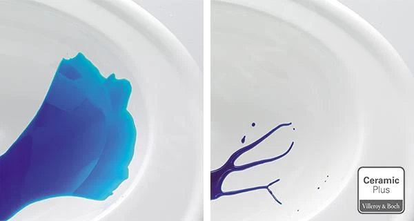 Villeroy & Boch O.novo - Opzetfontein, 450x370 Mm, Met Overloop, Met Kraangat, AntiBac, CeramicPlus, Alpine Wit 43444GT2 5 Villeroy & Boch O.novo - Opzetfontein, 450x370 Mm, Met Overloop, Met Kraangat, AntiBac, CeramicPlus, Alpine Wit 43444GT2 - Afbeelding 3