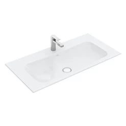 Villeroy & Boch Finion - Wastafel Zonder Overloop, 1000x500 Mm, Met Ceramicplus, Alpine Wit 4164A2R1
