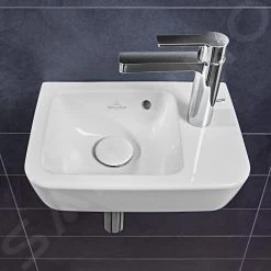 Villeroy & Boch O.novo - Fontein Compact 360x250 Mm, Met Overloop, 1 Kraangat Rechts, Alpine Wit 43433601 -Modern Badkamer Verkoop a5b98eb370734db3e2fbb802 1