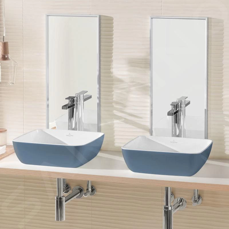 Villeroy & Boch Artis - Waskom Op Blad, 410x410, Ocean 417841BCW2 6 Villeroy & Boch Artis - Waskom Op Blad, 410x410, Ocean 417841BCW2 - Afbeelding 4