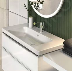 Villeroy & Boch Subway 3.0 - Wastafel 1000x470 Mm, Met Overloop, Met Kraangat, CeramicPlus, Alpine Wit 4A70A5R1 -Modern Badkamer Verkoop ab1bd0a017257956c45d20d3