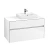 Villeroy & Boch Collaro - Wastafelonderkast, 1000x548x500 Mm, 2 Laden, Glossy White C01500DH 1 Villeroy & Boch Collaro - Wastafelonderkast, 1000x548x500 Mm, 2 Laden, Glossy White C01500DH -Modern Badkamer Verkoop b4c09e409002a2e0388ccb7a