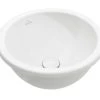 Villeroy & Boch Loop&Friends - Onderbouw Wastafel, Diameter 450 Mm, Zonder Overloop, CeramicPlus, Alpine Wit 4A6001R1 -Modern Badkamer Verkoop b95bd6d163efed7da5ab790c
