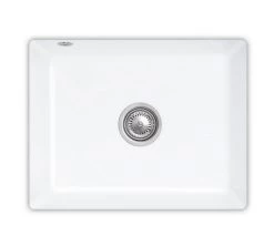 Villeroy & Boch Subway - Keramische Spoelbak 545x440 Mm Incl. Afvoergarnituur, CeramicPlus, Alpine Wit 331001R1