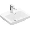 Villeroy & Boch Subway 3.0 - Fontein 450x370 Mm, Met Overloop, Met Kraangat, CeramicPlus, Alpine Wit 437045R1 -Modern Badkamer Verkoop bf366a1325a688d9314b2b0f