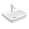 Villeroy & Boch O.novo - Fontein 450x370 Mm, Zonder Overloop, Met Kraangat, AntiBac, CeramicPlus, Alpine Wit 434446T2 -Modern Badkamer Verkoop c0a23b9eb2521320e6b58c42