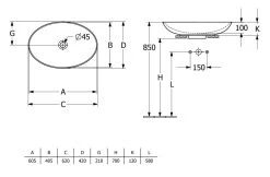 Villeroy & Boch Loop&Friends - Opzetwastafel, 620x420 Mm, Zonder Overloop, CeramicPlus, Alpine Wit 4A4801R1 -Modern Badkamer Verkoop c113c81d16824dc3b4284979 4