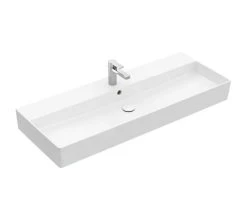 Villeroy & Boch Memento 2.0 - Meubelwastafel 1200x470 Mm, Met Overloop, Kraangat, CeramicPlus, Alpine Wit 4A22CLR1