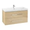 Villeroy & Boch Avento - Wastafelkast, 980x514x452 Mm, 2 Laden, Nordic Oak A89200VJ -Modern Badkamer Verkoop c94380afa93cdcfee00b32c7