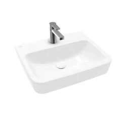 Villeroy & Boch O.novo - Wastafel 550x460 Mm, Zonder Overloop, Met Kraangat, Alpine Wit 4A415601