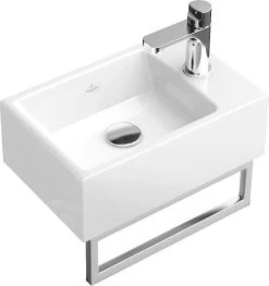 Villeroy & Boch Memento 2.0 - Fontein 400x260 Mm, Zonder Overloop, 1 Kraangat, Alpine Wit 43234001 -Modern Badkamer Verkoop cb913deee72e6f7e00b865ab