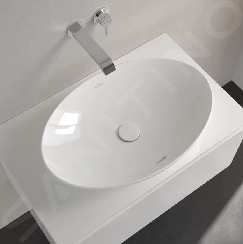 Villeroy & Boch Loop&Friends - Opzetwastafel, 620x420 Mm, Met Overloop, Alpine Wit 4A480001 6 Villeroy & Boch Loop&Friends - Opzetwastafel, 620x420 Mm, Met Overloop, Alpine Wit 4A480001 - Afbeelding 4
