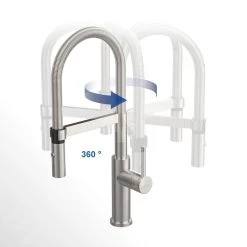 Villeroy & Boch Steel Expert 2.0 - Keukenkraan Met Flexibele Uitloop En Uittrekbare Sproeikop, Roestvrij Staal 928000LC 13 Villeroy & Boch Steel Expert 2.0 - Keukenkraan Met Flexibele Uitloop En Uittrekbare Sproeikop, Roestvrij Staal 928000LC -Modern Badkamer Verkoop d2f7d7afd97d9f4263690679 1