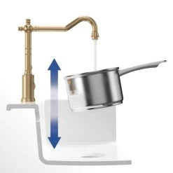 Villeroy & Boch Avia 2.0 - Keukenkraan, Goud 92400003 -Modern Badkamer Verkoop d8aea528f270337c868574f7