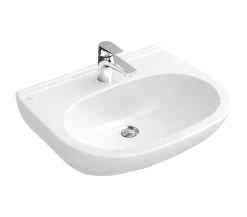 Villeroy & Boch O.novo - Wastafel 650x510 Mm, Zonder Overloop, Met Kraangat, Alpine Wit 51606601