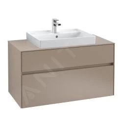 Villeroy & Boch Collaro - Meubelwastafel 600x470 Mm, Met Overloop, Kraangat, CeramicPlus, Stone White 4A336GRW -Modern Badkamer Verkoop dc7a2071b6a1593c3adb8faa