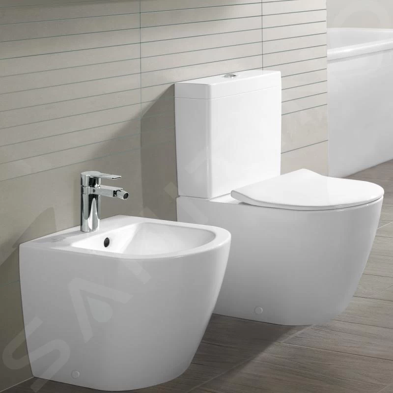 Villeroy & Boch Subway 2.0 - Duoblokpot, DirectFlush, Alpine Wit 5617R001 6 Villeroy & Boch Subway 2.0 - Duoblokpot, DirectFlush, Alpine Wit 5617R001 - Afbeelding 4