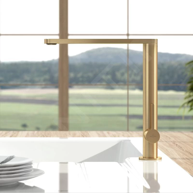 Villeroy & Boch Finera - Keukenkraan, Goud 92700003 11 Villeroy & Boch Finera - Keukenkraan, Goud 92700003 - Afbeelding 9