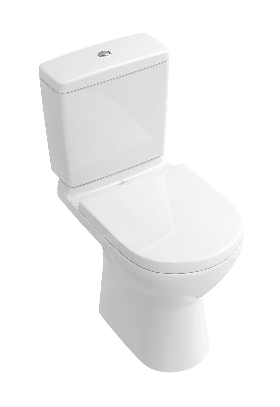 Villeroy & Boch O.novo - Staande Toiletpot, Afvoer Achteraan, CeramicPlus, Alpine Wit 566110R1 3 Villeroy & Boch O.novo - Staande Toiletpot, Afvoer Achteraan, CeramicPlus, Alpine Wit 566110R1