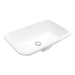 Villeroy & Boch Architectura - Onderbouw Wastafel, 570x370 Mm, Met Overloop, Alpine Wit 5A776001