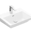 Villeroy & Boch Subway 3.0 - Wastafel 550x440 Mm, Met Overloop, Met Kraangat, CeramicPlus, Stone White 4A7055RW -Modern Badkamer Verkoop e48c71a124634ebe9d3d22f5