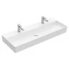 Villeroy & Boch Memento 2.0 - Dubbele Wastafel 1200x470 Mm, Zonder Overloop, 2 Kraangaten, Alpine Wit 4A22C101 -Modern Badkamer Verkoop e7631820a96a8d7c518115e4 1