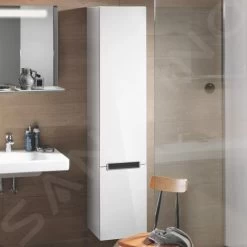 Villeroy & Boch Subway 2.0 - Hoge Badkamerkast, 1650x370x350 Mm, Scharnieren Links, Glossy White A70900DH -Modern Badkamer Verkoop e95ec4dd0aeb70829a66ec94