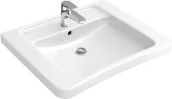 Villeroy & Boch ViCare - Vita Wastafel, 650x550 Mm, Zonder Overloop, Met Kraangat, Wit 51786801