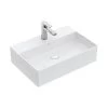 Villeroy & Boch Memento 2.0 - Opzetwastafel 600x420 Mm, Zonder Overloop, Met Kraangat, CeramicPlus, Alpine Wit 4A0761R1