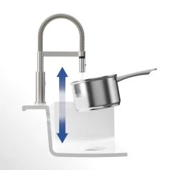 Villeroy & Boch Steel Expert Compact - Keukenkraan Met Flexibele Uitloop En Uittrekbare Sproeikop, Antraciet 92730005 -Modern Badkamer Verkoop ef2a2daa436f4e4fed51613a 1