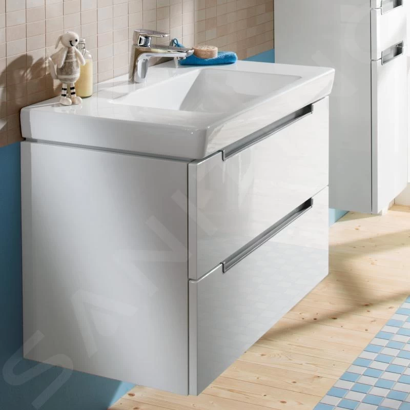 Villeroy & Boch Subway 2.0 - Wastafelkast, 787x520x449 Mm, 2 Laden, Glossy White A69600DH 5 Villeroy & Boch Subway 2.0 - Wastafelkast, 787x520x449 Mm, 2 Laden, Glossy White A69600DH - Afbeelding 3