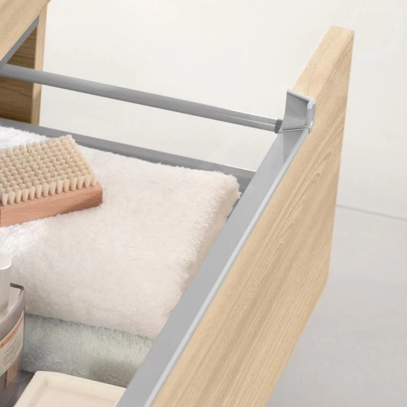 Villeroy & Boch Subway 2.0 - Wastafelkast, 485x420x379 Mm, 1 La, Mat Wit A68500MS 5 Villeroy & Boch Subway 2.0 - Wastafelkast, 485x420x379 Mm, 1 La, Mat Wit A68500MS - Afbeelding 3