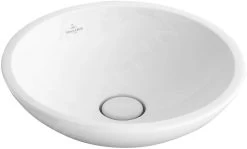 Villeroy & Boch Loop&Friends - Opzetwastafel, Diameter 380 Mm, Zonder Overloop, Wit 51480101