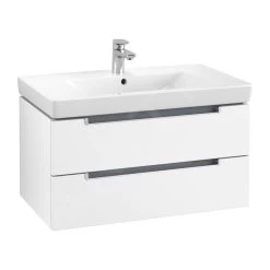 Villeroy & Boch Subway 2.0 - Wastafelkast, 787x420x449 Mm, 2 Laden, Mat Wit A68900MS