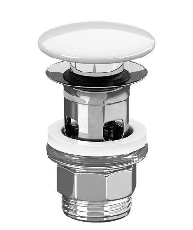 Villeroy & Boch Toebehoren - Afvoergarnituur Push-Open, Alpine Wit 8L033401 3 Villeroy & Boch Toebehoren - Afvoergarnituur Push-Open, Alpine Wit 8L033401