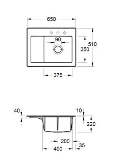 Villeroy & Boch Subway 45 - Keramische Spoelbak 65x51 Cm, CeramicPlus, Ebony 331301S5 6 Villeroy & Boch Subway 45 - Keramische Spoelbak 65x51 Cm, CeramicPlus, Ebony 331301S5 -Modern Badkamer Verkoop f93961d28c7f1cf60cf8a853 1