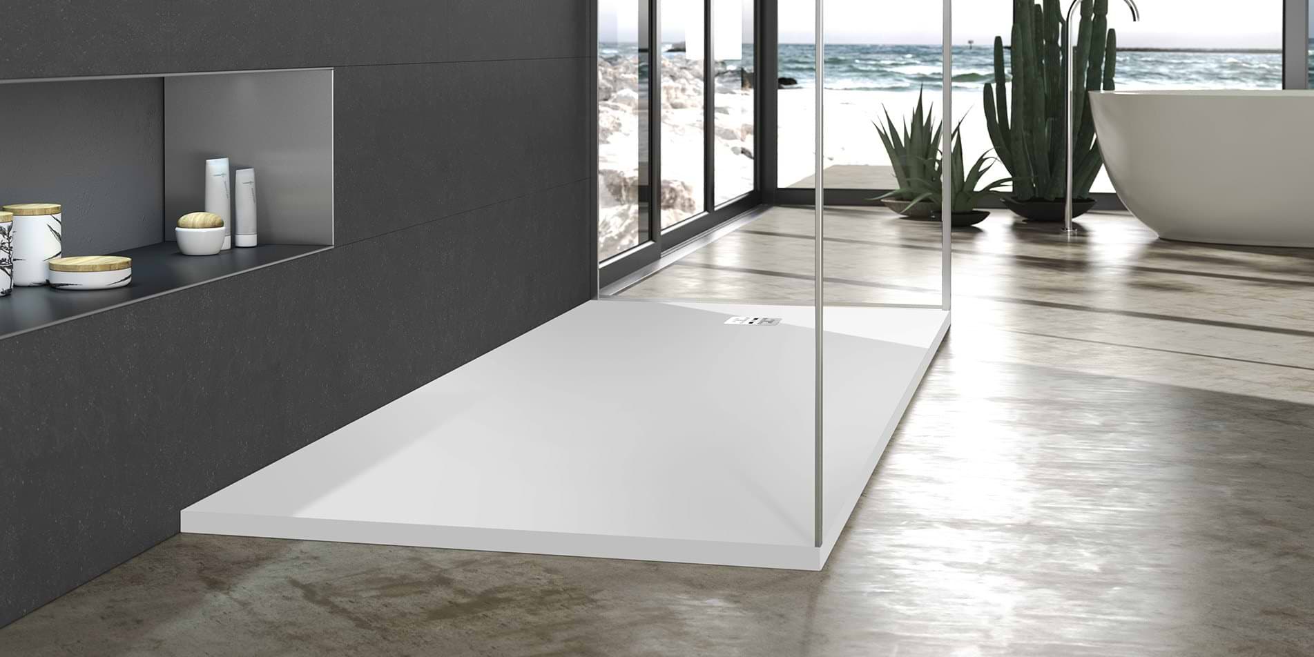 Modern Badkamer Verkoop -Modern Badkamer Verkoop douchebak douchevloer lage douchebak inloopdouche platte douchebakken mineral matt wit 1903 1